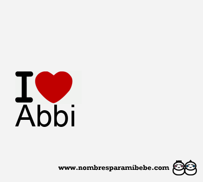 I Love Abbi
