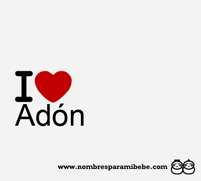 I Love Adón