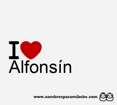 I Love Alfonsín
