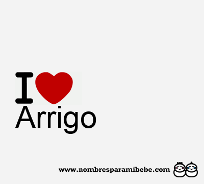 I Love Arrigo
