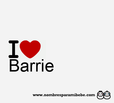 I Love Barrie