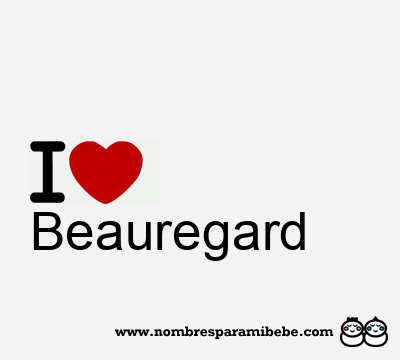 I Love Beauregard