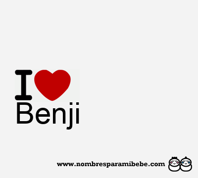 I Love Benji