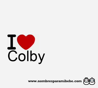 I Love Colby