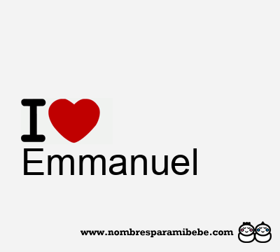 I Love Emmanuel