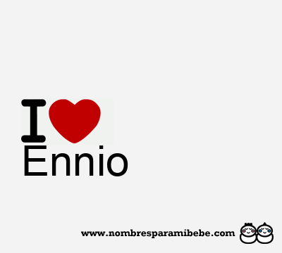 I Love Ennio