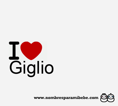 I Love Giglio