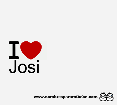 I Love Josi