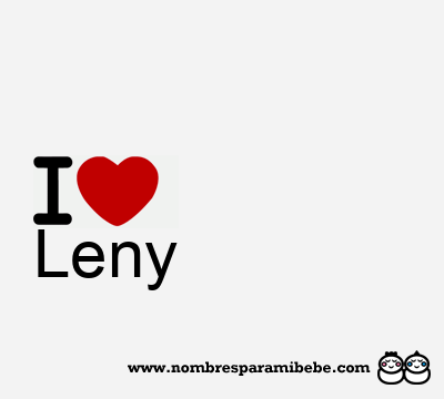 I Love Leny