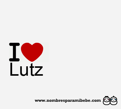I Love Lutz
