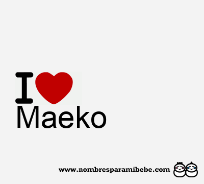 Maeko