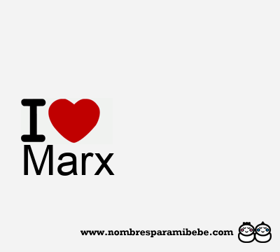 I Love Marx