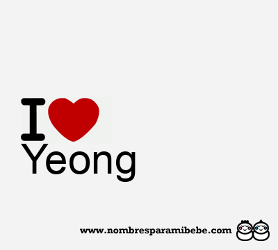 I Love Yeong